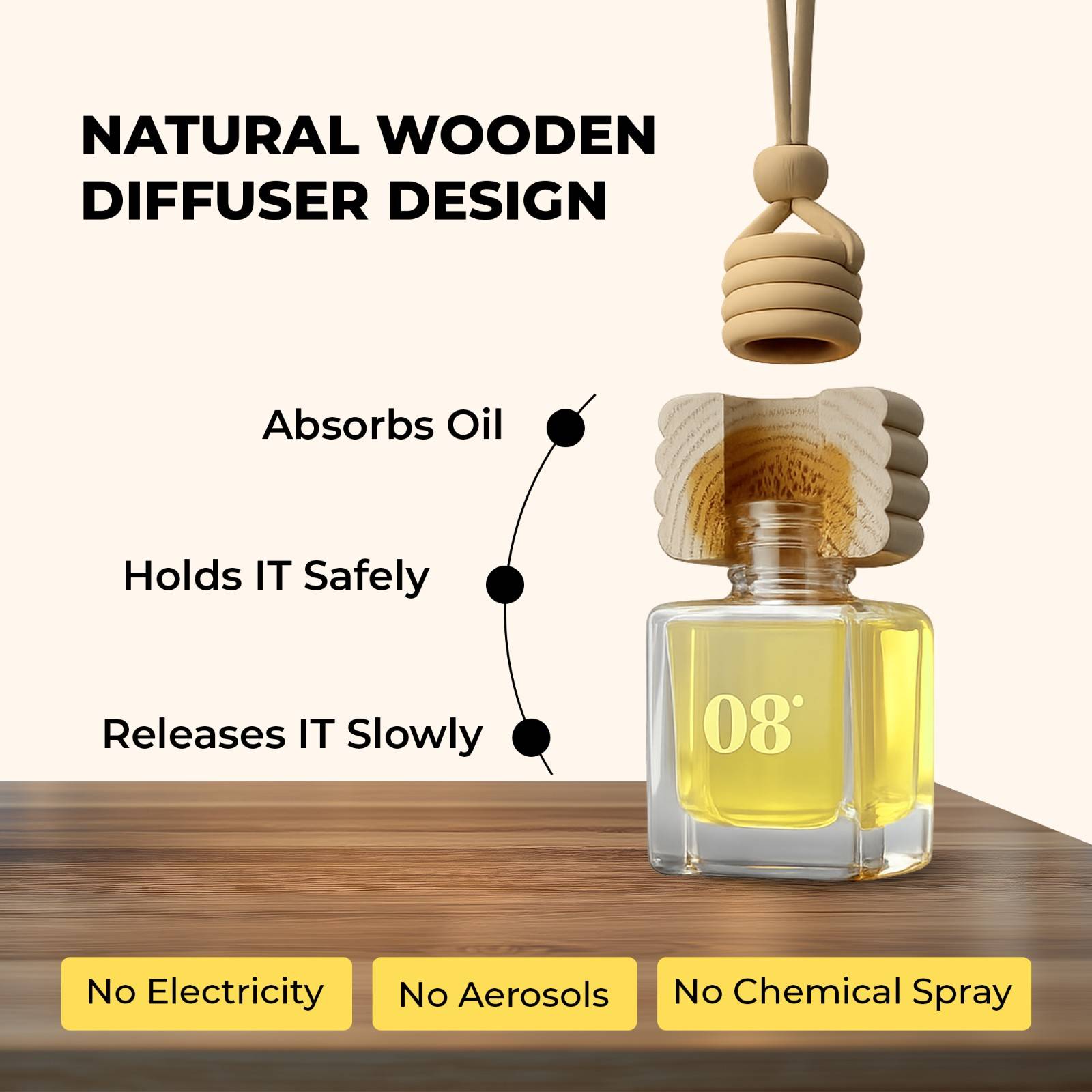 Premium Car Air Fresheners ( Pack of 3 )