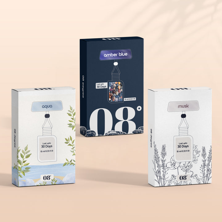 Aqua, Musk & Amber Blue - Ultimate Freshener Trio